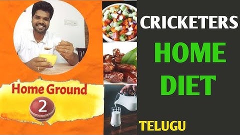 Cricketers Home Diet || Episode 2 || Home Ground || Telugu || Ravi Krishna Cricket 2.0